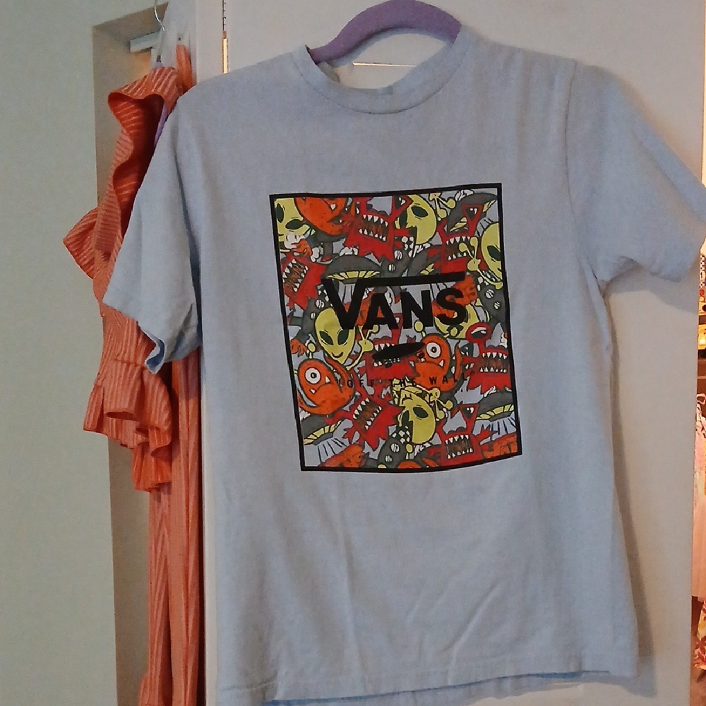 Vans Womens Graphic T-Shirt - Gray